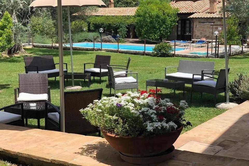 Agriturismo Eco-Bio Villa Vacasio Pitigliano Eksteriør billede