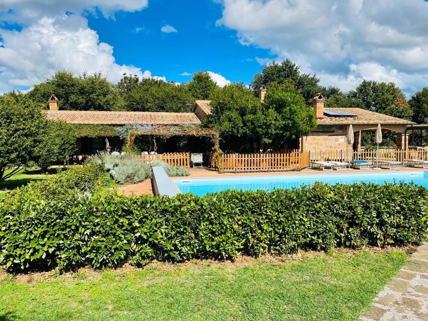 Agriturismo Eco-Bio Villa Vacasio Pitigliano Eksteriør billede