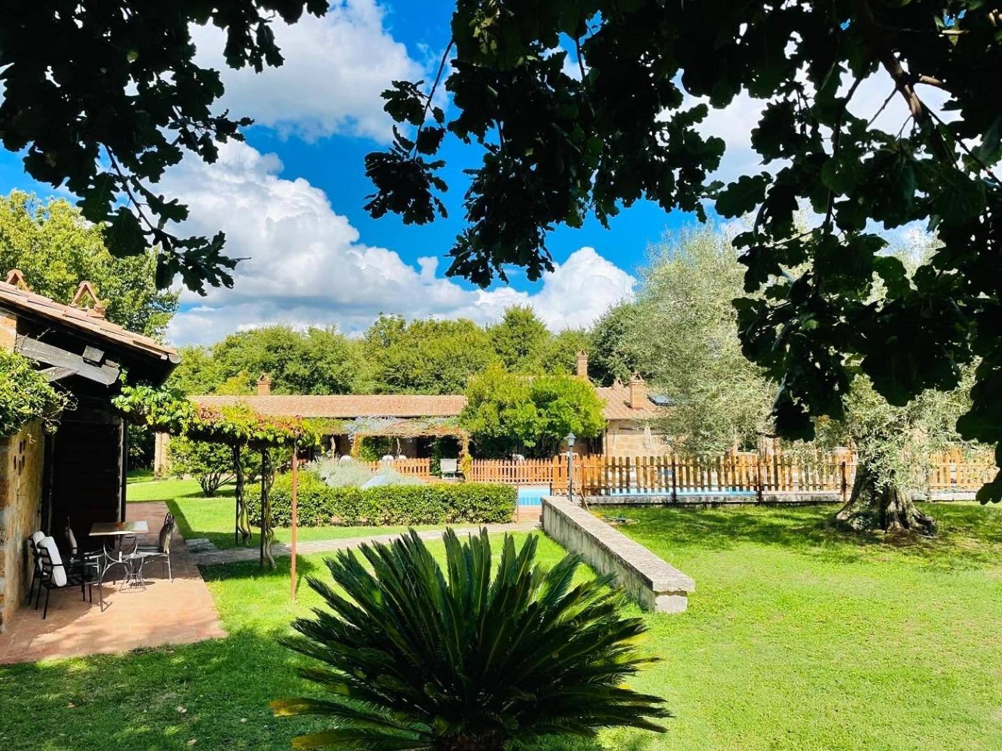 Agriturismo Eco-Bio Villa Vacasio Pitigliano Eksteriør billede