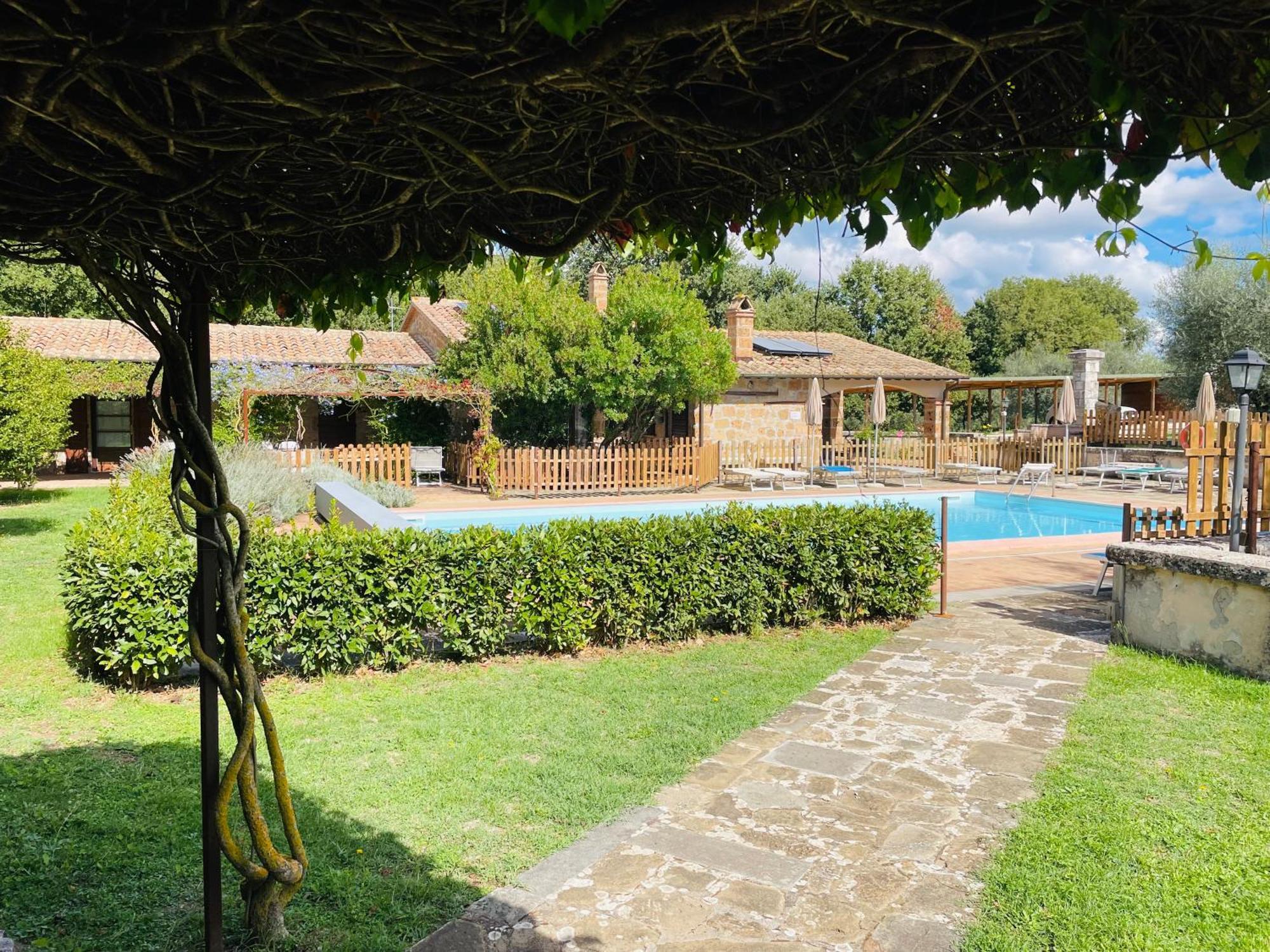 Agriturismo Eco-Bio Villa Vacasio Pitigliano Eksteriør billede