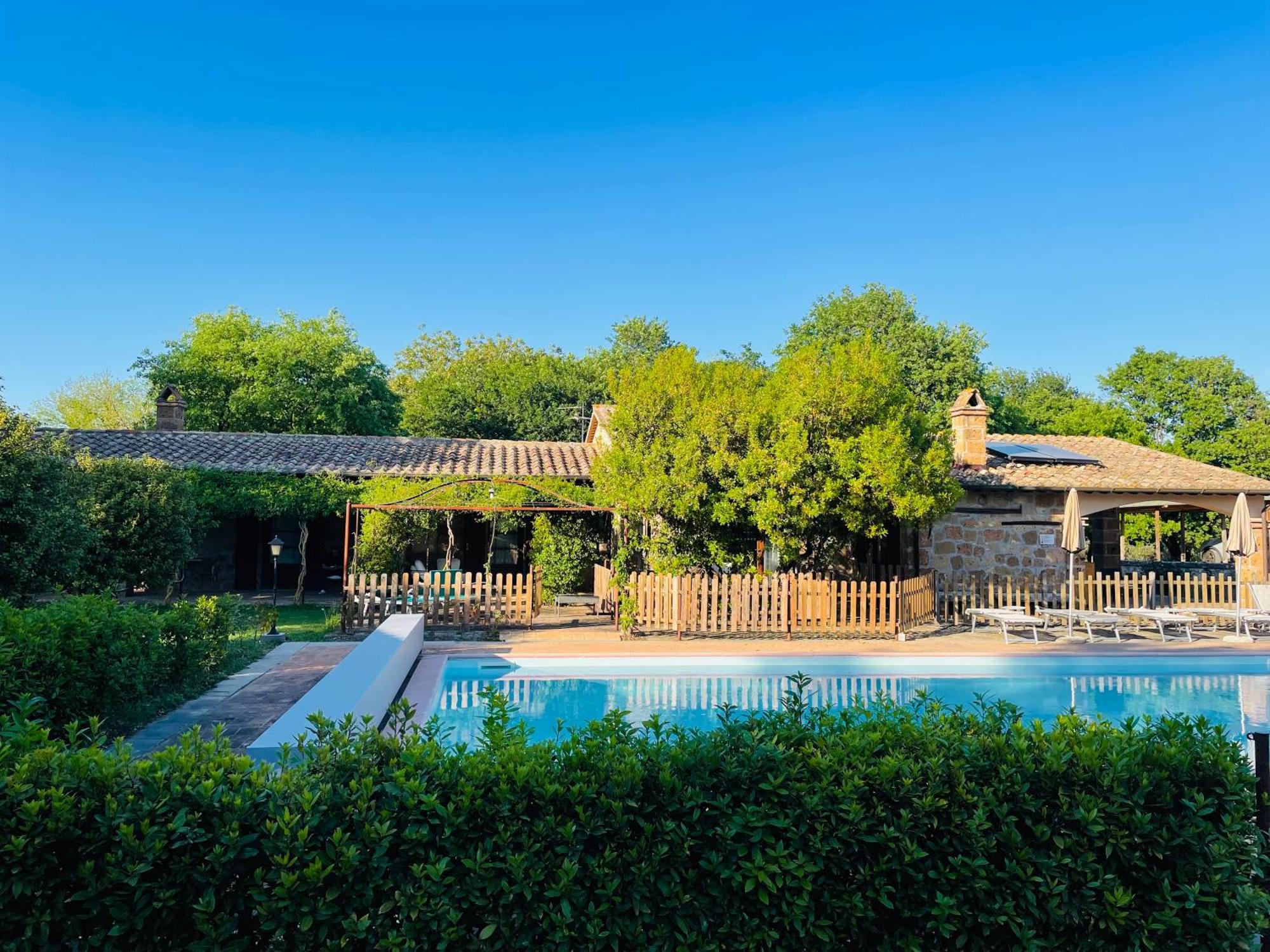 Agriturismo Eco-Bio Villa Vacasio Pitigliano Eksteriør billede